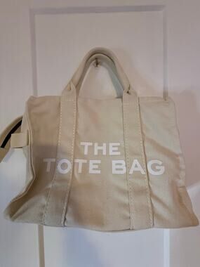 The Tote Bag Cream w/Strap
